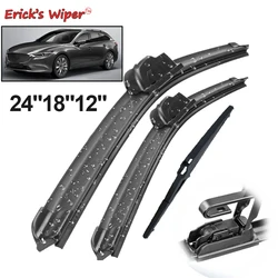 Erick's Wiper Front & Rear Wiper Blades Set Kit For Mazda6 Mazda 6 GJ1 GL MK3 2012 - 2017 Windshield Windscreen Window 24