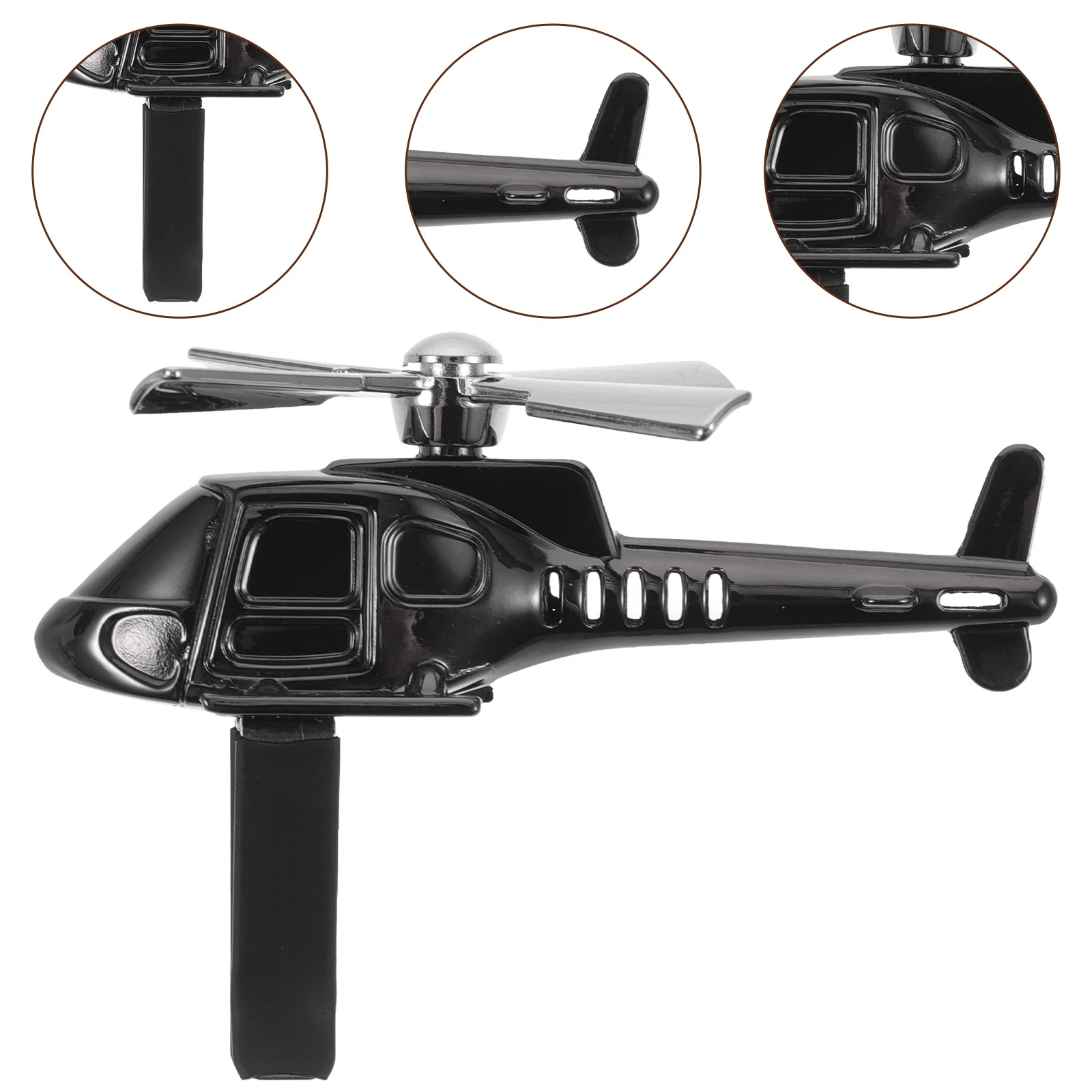 

1Set Creative Helicopter Shaped Car Air Freshener Aroma Diffuser Dashboard Decor Wind Powered Fragrance Dispenser