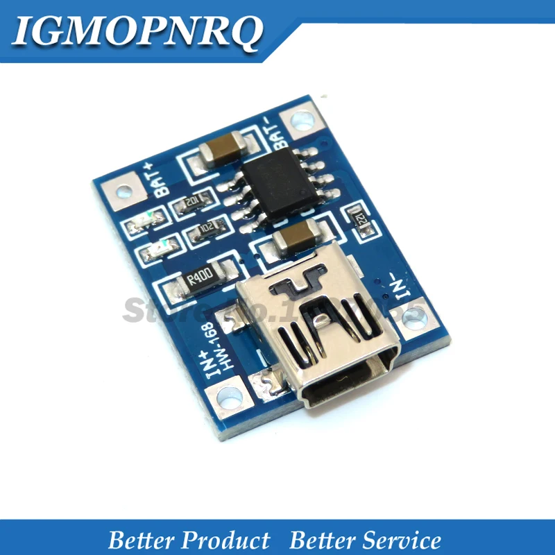 5 adet 5 V Mikro USB 1A 18650 TP4056 Lityum Pil Koruma Şarj Modülü Ile Şarj Kartı 1A