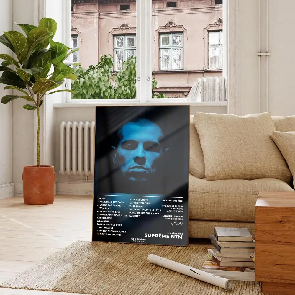 S-Supreme NTM Poster Music Hot Album Star Hip Hop Wall Art Canvas Painting Poster For Living Room Home Decor