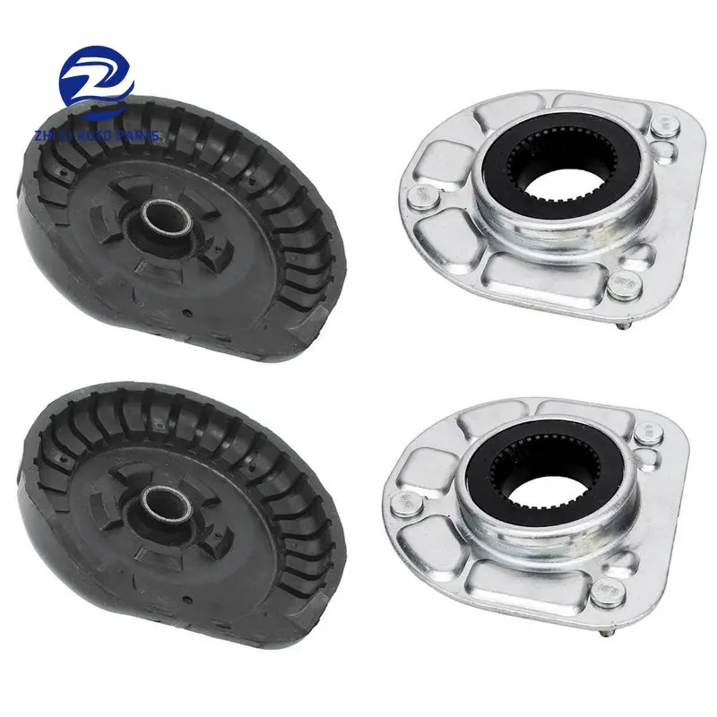 4PCS Strut Mount + Spring Seat Bushing FOR Volvo S60 S80 V70 XC70 XC90 30683637 8634457 30714968  03546238 09461728 08646713