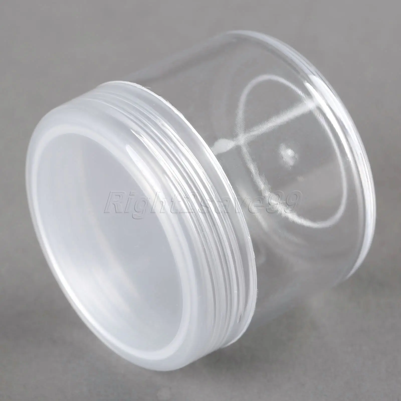 5pcs 3g 5g 8g 10g 15g 20g Portable Plastic Cosmetic Empty Jars Clear Bottles Eyeshadow Makeup Cream Lip Balm Container Pots