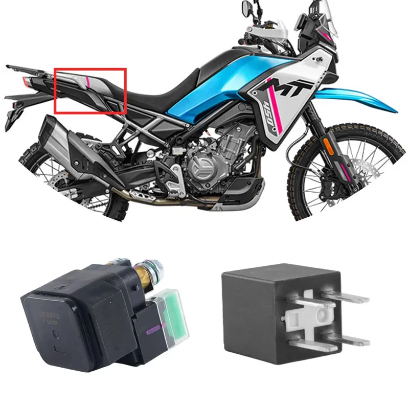 Motorcycle Original Parts 450MT Starter Relay Auxiliary Relay CF400-8 Starter Solenoid Relay For CFMOTO Original Parts