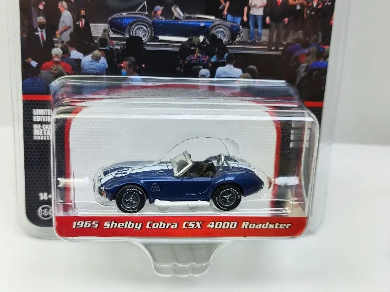 All 1:64 1965 Shelby Cobra CSX 4000 Roadster #31 Jeep Diecast Metal Alloy Model Car Toys For Childrens Gift Collection