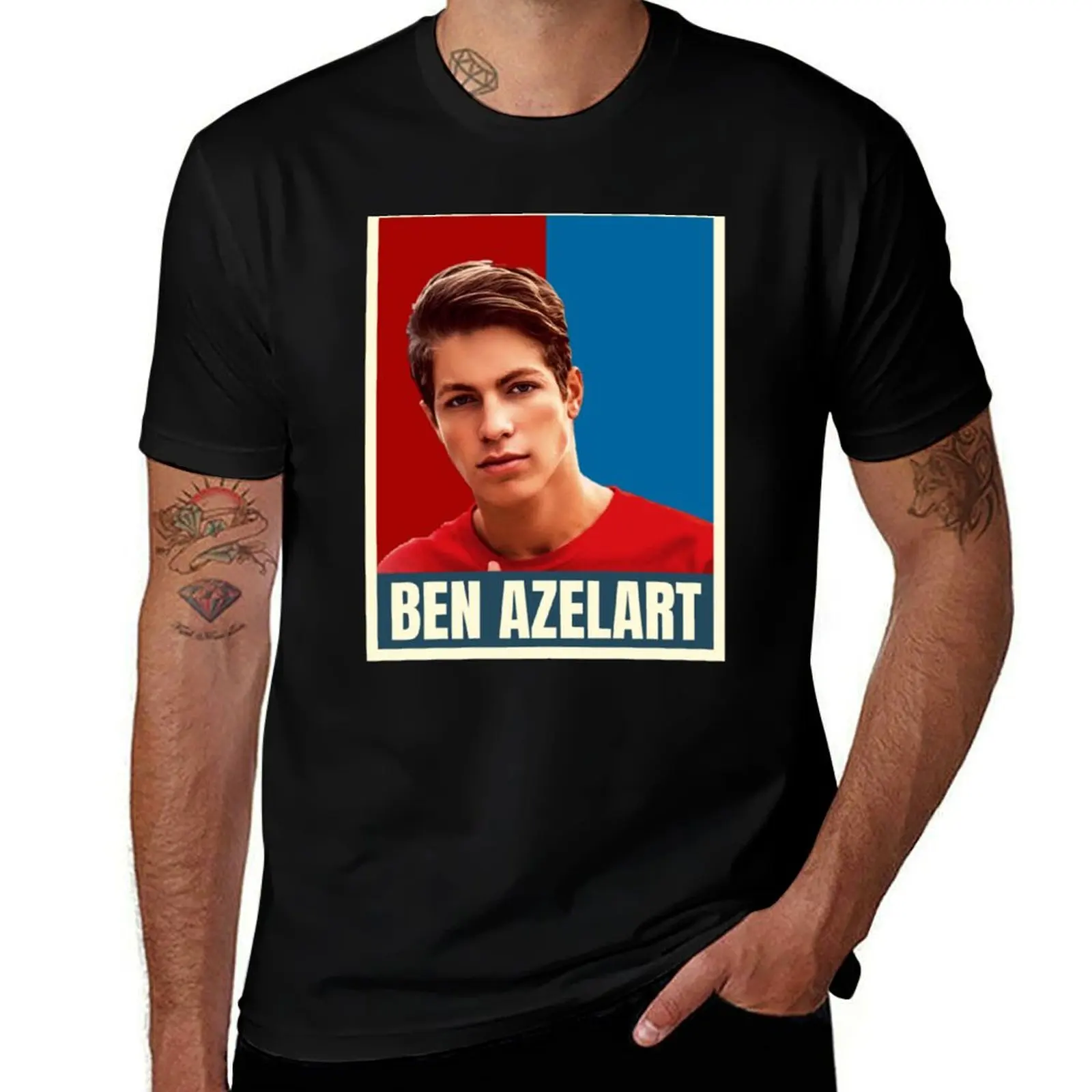 Ben Azelart T-Shirt customs new edition oversized t shirt Men's t-shirt