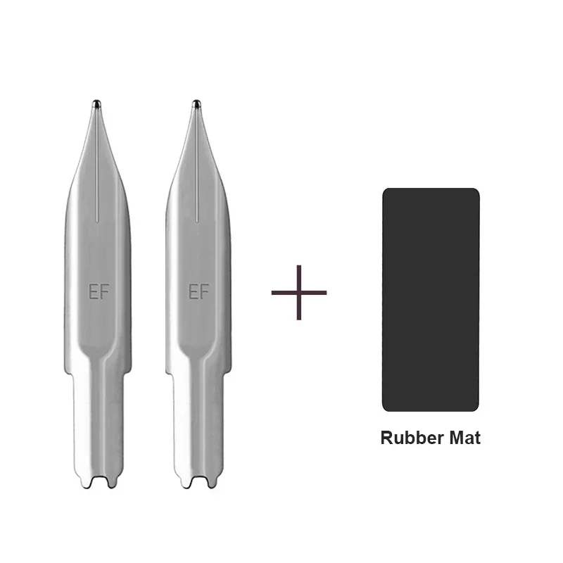 Imagem -04 - Imprensa Resina Fountain Canetas com Borracha Mat ef f Nib Fit para Mahohn a1 a2 a3 Ink Pen Acessórios Escrita Nib Substituir