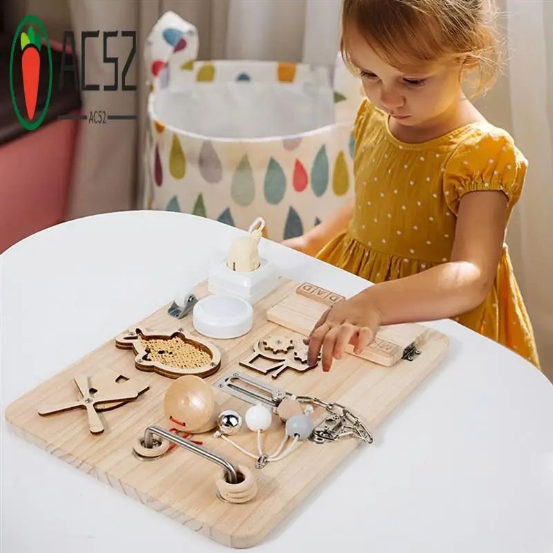 

AC52-Busy Board Unlocking Early Childhood Education For Improving Children's Hands-On Learning Skills And Creativity