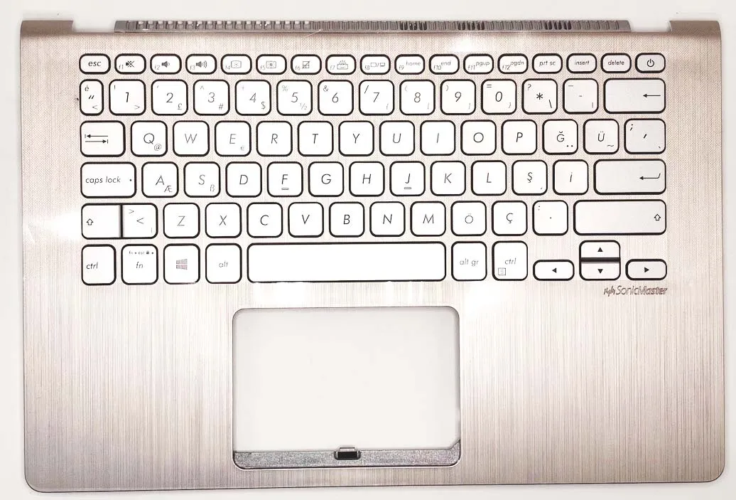 New/Org upper cover For ASUS vivobook S4300 S4300U S4300F X430 X430U Palmrest TR Turkey upper cover w/Backlight,Golden