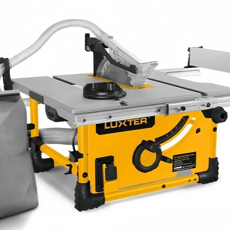 Portable Woodworking Table Saw, Multi-functional Desktop Wood Cutting Machine With Built-in Dust Collection Wood Saw Machines