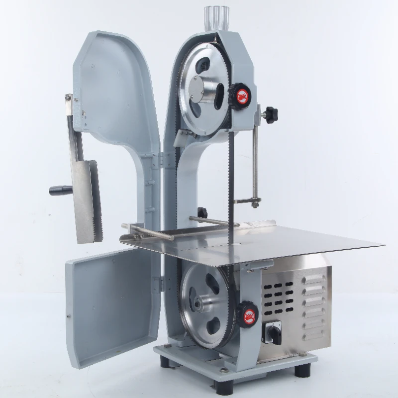 HR-210A Commercial Meat Slicer Bone Cutting Machine Large Table Electric Meat Saw