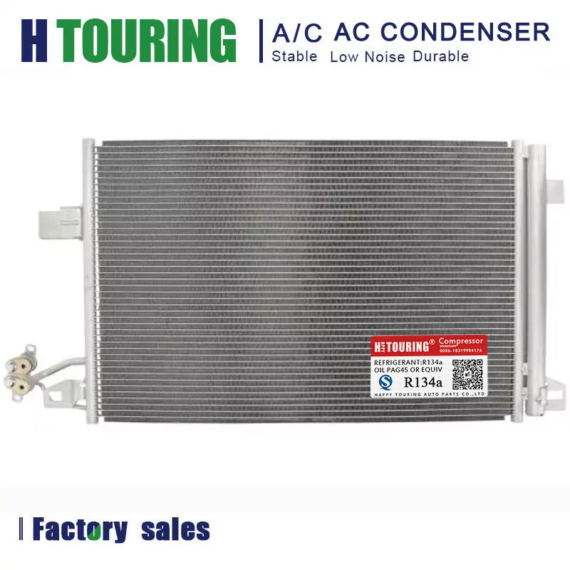 Car Air Conditioner Ac Condenser for Volkswagen Multivan Transporter 7E0820411B 7E0820411C 7E0820411D 350064 8FC351343131 940345