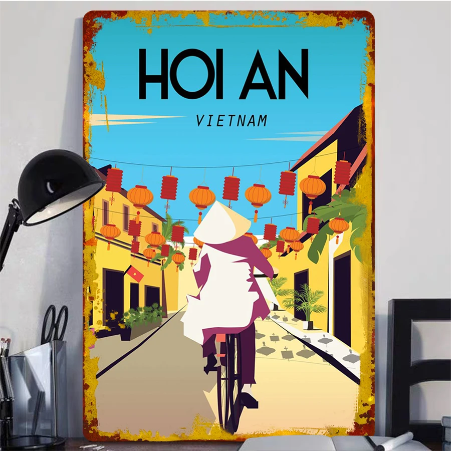 Hoi An Vietnam винтажные метал – обзор и цена Home Decor Vietnam