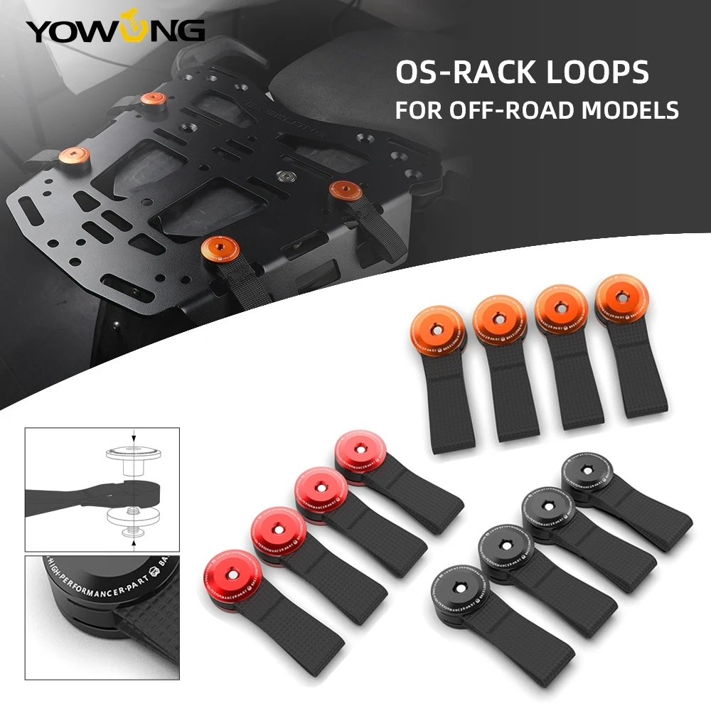 

2024 2023 Rear luggage Rack Loops Nylon Strap Hook OS Rack Loop For EXC EXC-F XCW XC XC-F SX SX-F 125 250 300 350 400 450 500