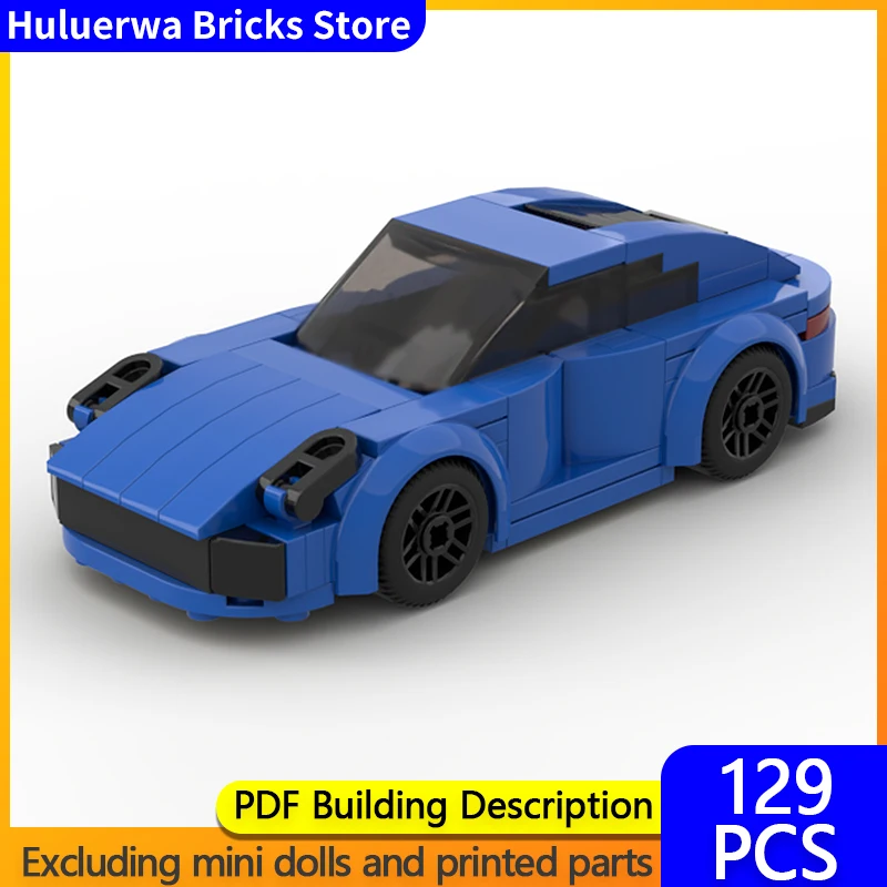 

Speed Racing Car Model MOC Building Bricks High-Performance Sports Car Modular Technology Children Holiday Gifts Assemble Toys