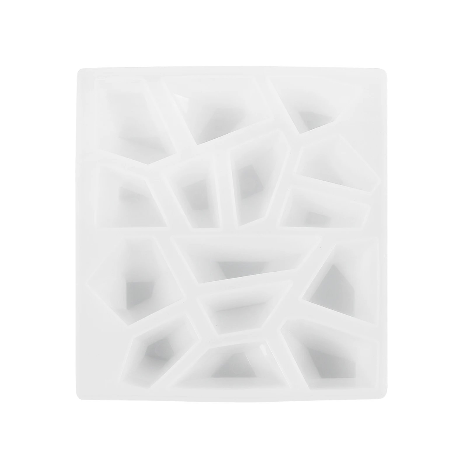 

Silicone Mold for Craft DIY Resin Stone Molds Smooth Inner Surface Easy Demold Epoxy Crystal Soap Making Tools