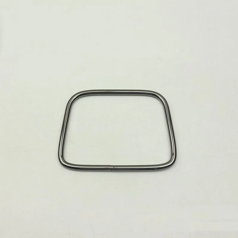 10Pcs Iron Trapezoid Metal Bag Handles Handbag Replacement Handle Clasp Clutch Crossbody Bags Accessories DIY Leather Craft