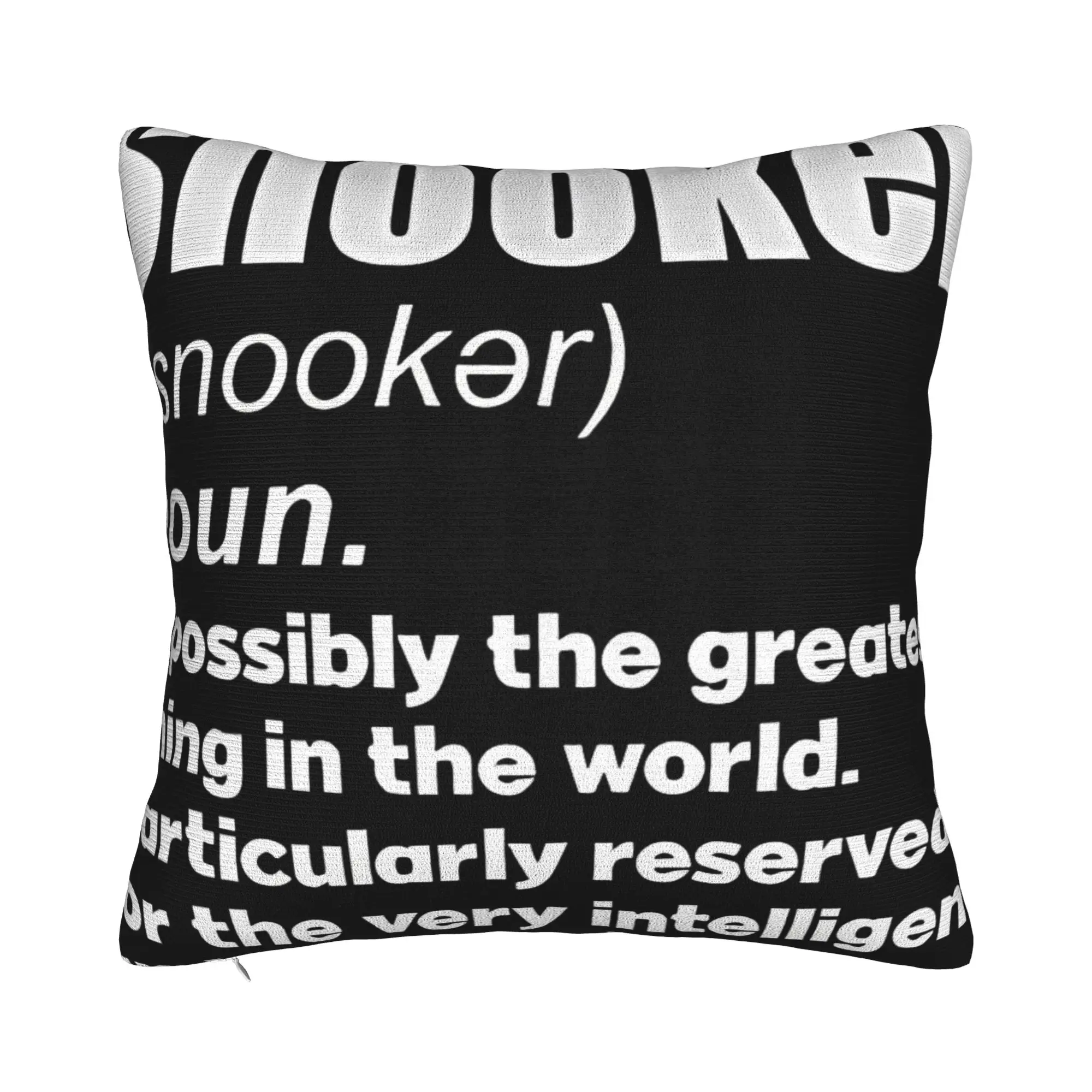 Snooker Girl Player Winter Holiday Farmhouse Home Deco Snooker Pillow Cover Soft Durable