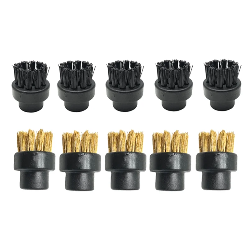 

【PASSIONE 】Набор латунных щеток, 10 шт., для пароочистителя Dupray, запасные части для паровой насадки, аксессуары