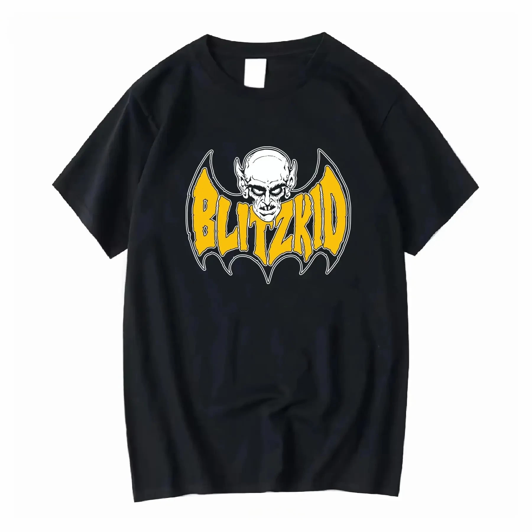 Camiseta BLITZKID TEENAGE NECROPHILIAN LOVE Horror Punk, Talla M, Estilo Vintage, Ligeramente Unisex, Ropa de Diseñador, Elegante y Suave