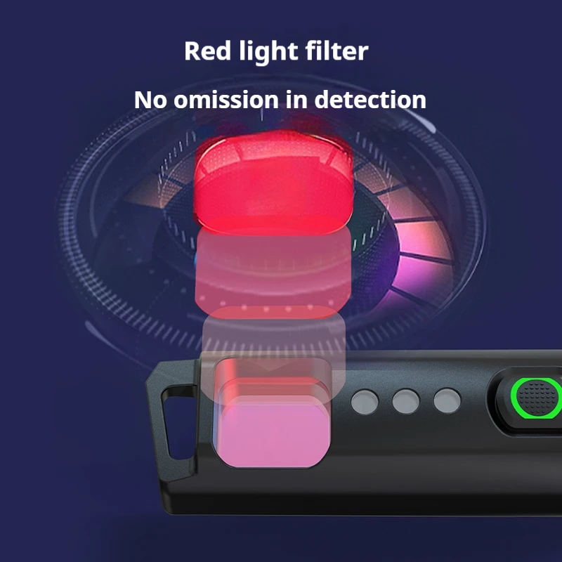 Imagem -04 - Philips Lanterna Recarregável Portátil com Detector de Câmera Mini Edc Chaveiro Lanternas Lâmpada de Acampamento para Caminhadas Auto Defesa