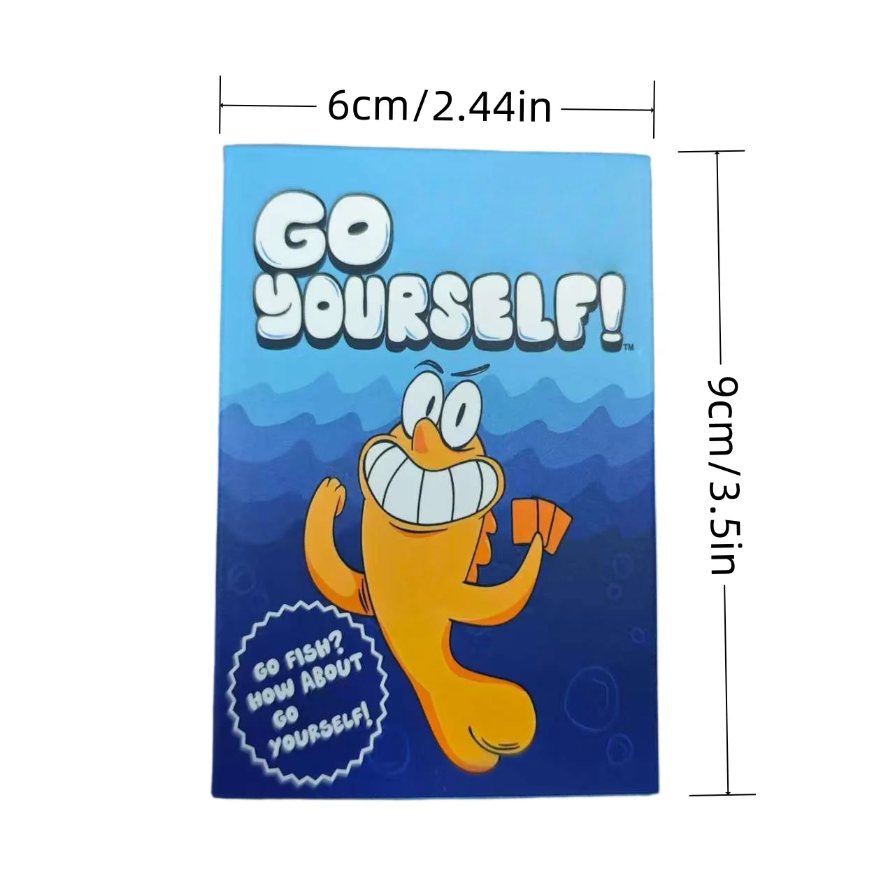 Fun Fish Card Solitaire Adult Party Table Game Two Or More Players Prank Party Interaction Family, Friends, Colleagues, Relax - Detail 1