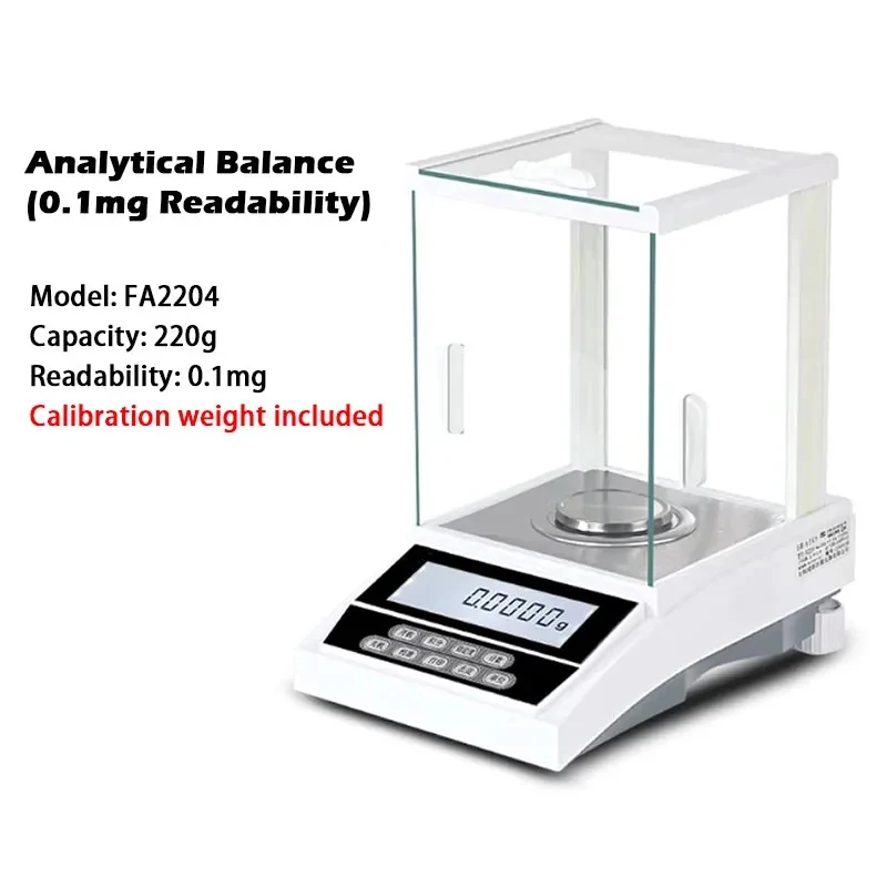 Ultra-precision Digital Electronic Balance 0.000g L Profsional High Sensitivity Weighing Instrument
