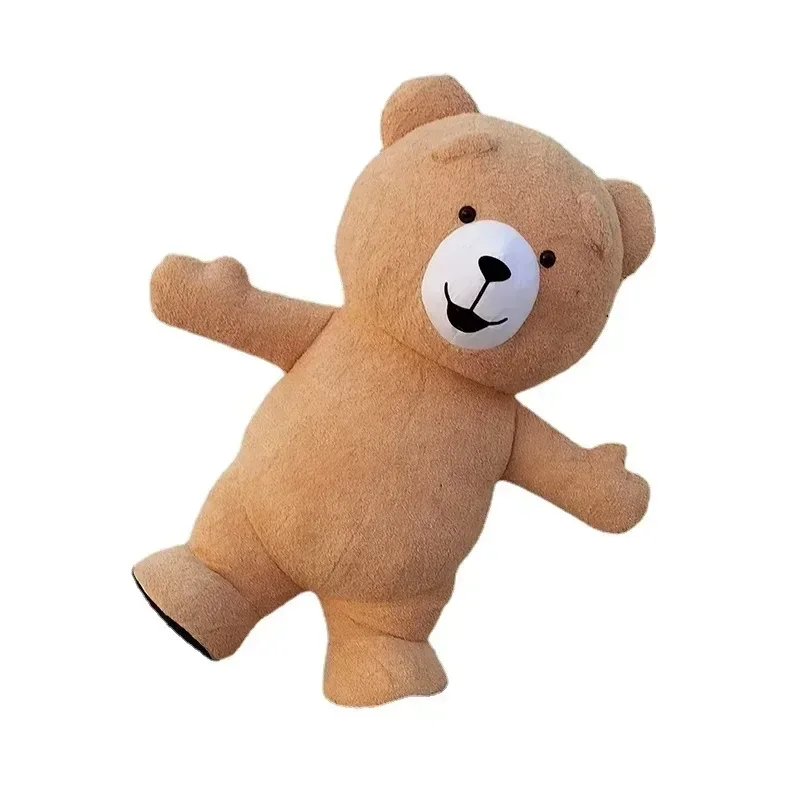 2-2.6 متر نفخ أمريكا الدب تيدي بير التميمة تأثيري حلي حفل الإعلان فستان بتصميم حالم أنيمي عرض مسرحي الدعامة