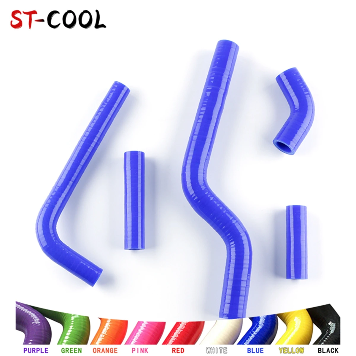 

FOR SUZUKI RMZ 250 2005 2006 RMZ250 05 06 Radiator Silicone Hoses Tubes Kit Piping 5Pcs 10 Colors