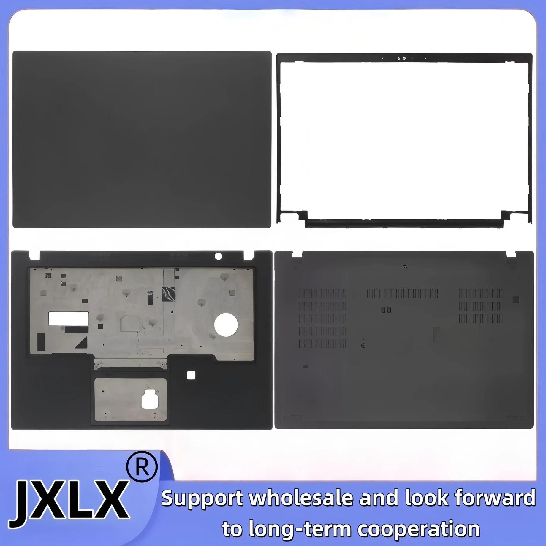 

JXLX® New For Lenovo Thinkpad T490 T495 P43S T14 Gen1 Laptop LCD Back Cover/Front Bezel cover/Palmrest Cover/Bottom Base Cover