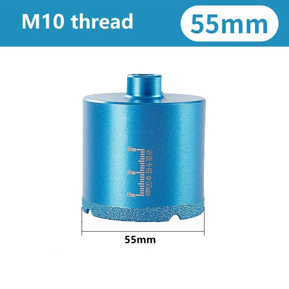 

Serrated Dry Drilling Hole Opener M10 Diamonded Hole Saaw Drill Bit Brazing Opener Drilling Marble Concrete Tiles Glass Tools