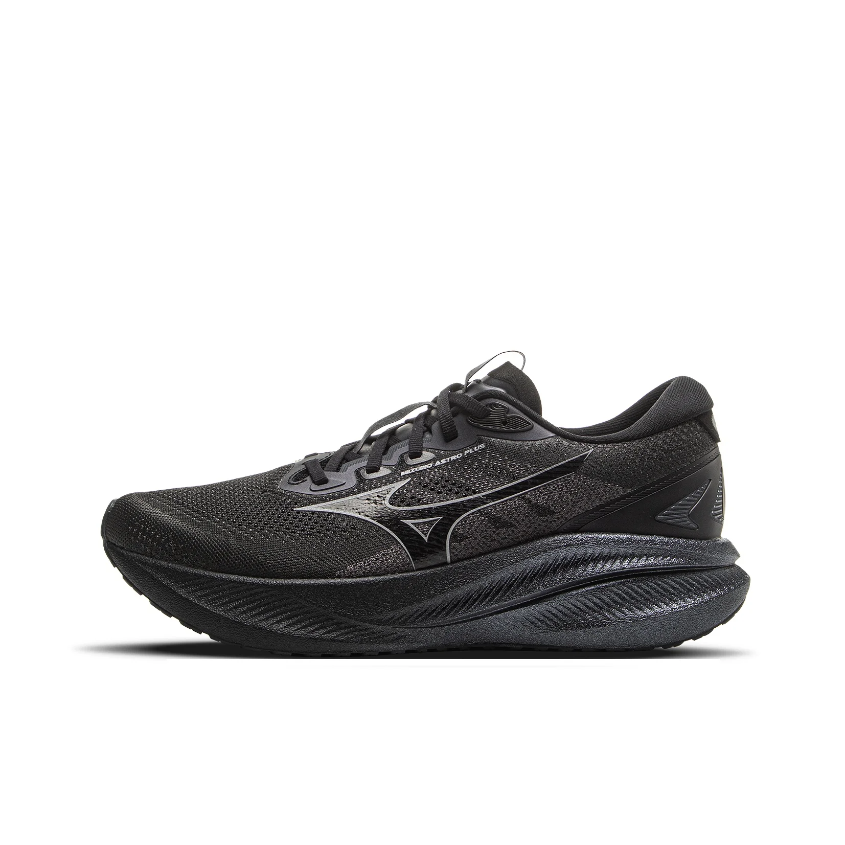 Mizuno ASTRO PLUS 2 Zapatillas de running informales de caña baja unisex negro D1GH251101