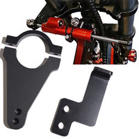 for boyueda V7  Modification Part Aluminum Steering Damper Stability Safety Electric Scooter Directional Steering Damper Bracket