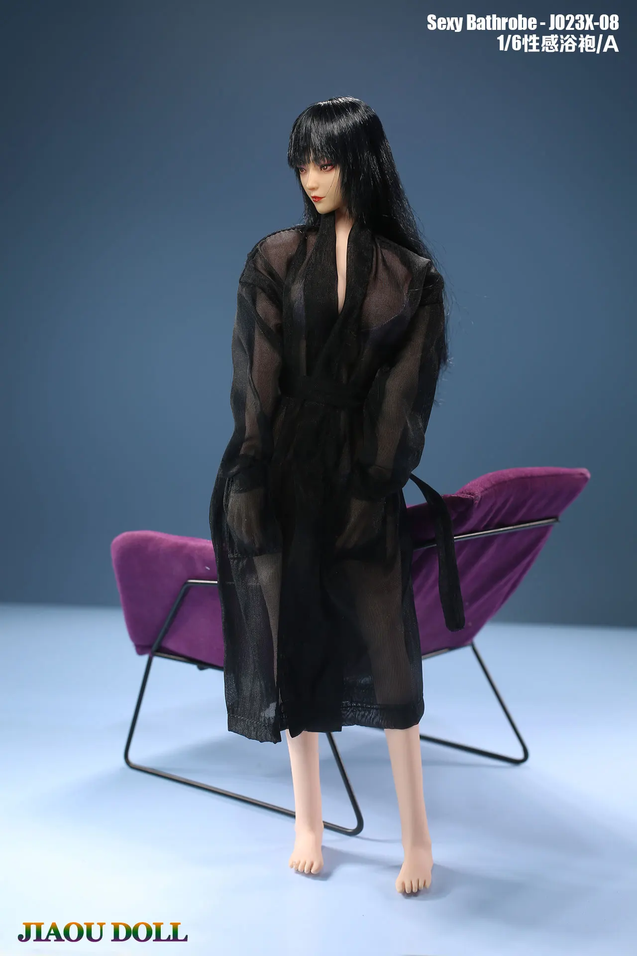 JO23X-08 1/6 scale female dolls clothes Sexy Bathrobe fit 12'' TBLeague JIAOU DOLL action figure