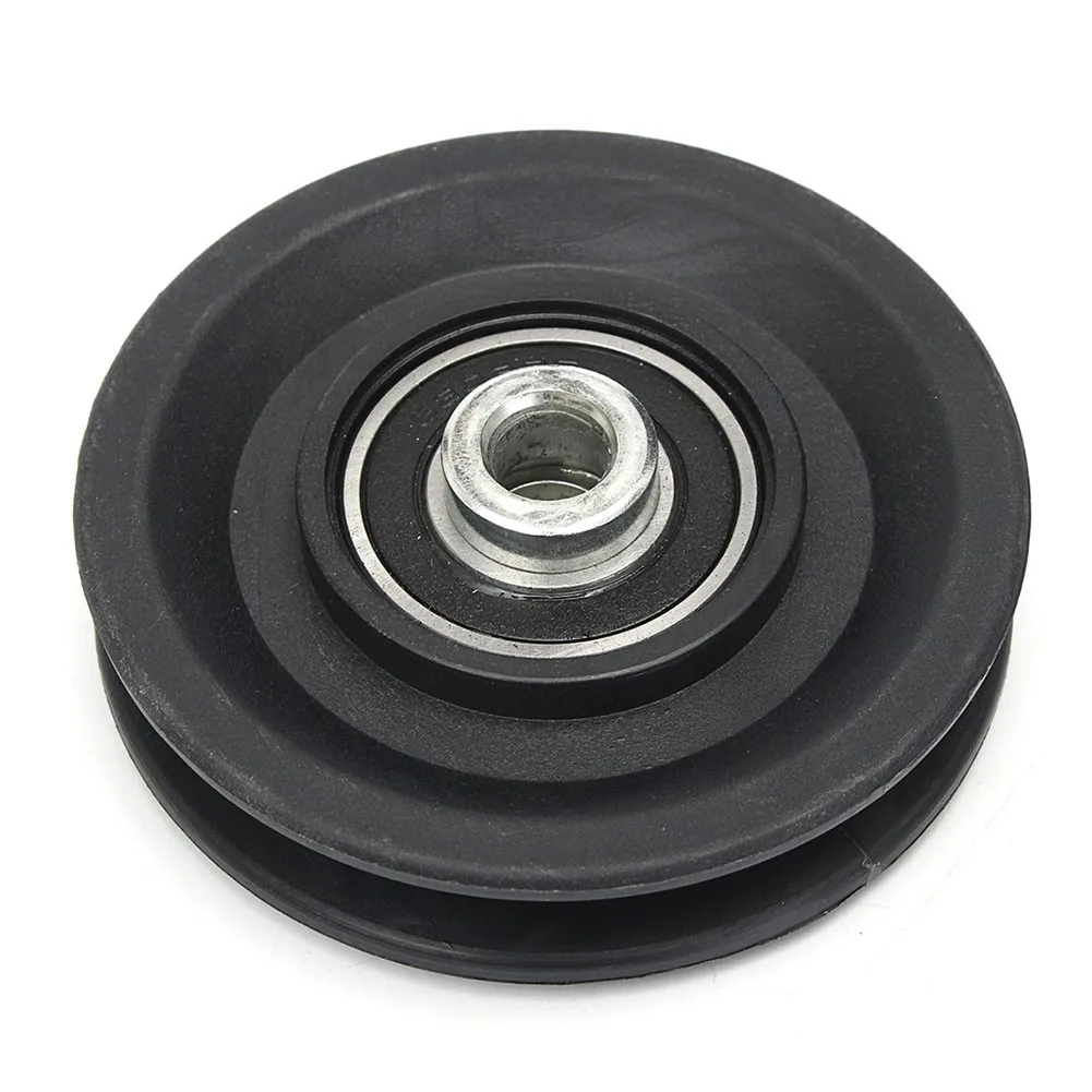 Universal 90mm Diameter Nylon Gym Bearing Pulley Wheel Cable Fitness Equipment Part 1PC Wearproof Pulley Wheel High Quality