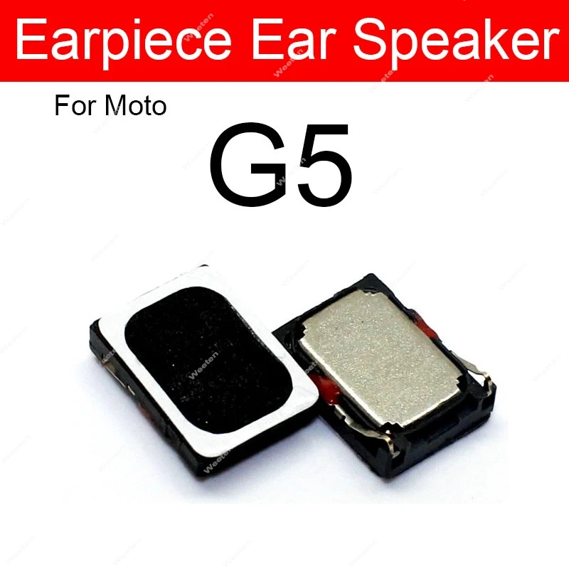 Earpiece Speaker For Motorola Moto G G2 G3 G4 G5 G5S G6 G7 G8 G9 Play Plus G8 Power Lite Ear Speaker Sound Receiver Repair Parts