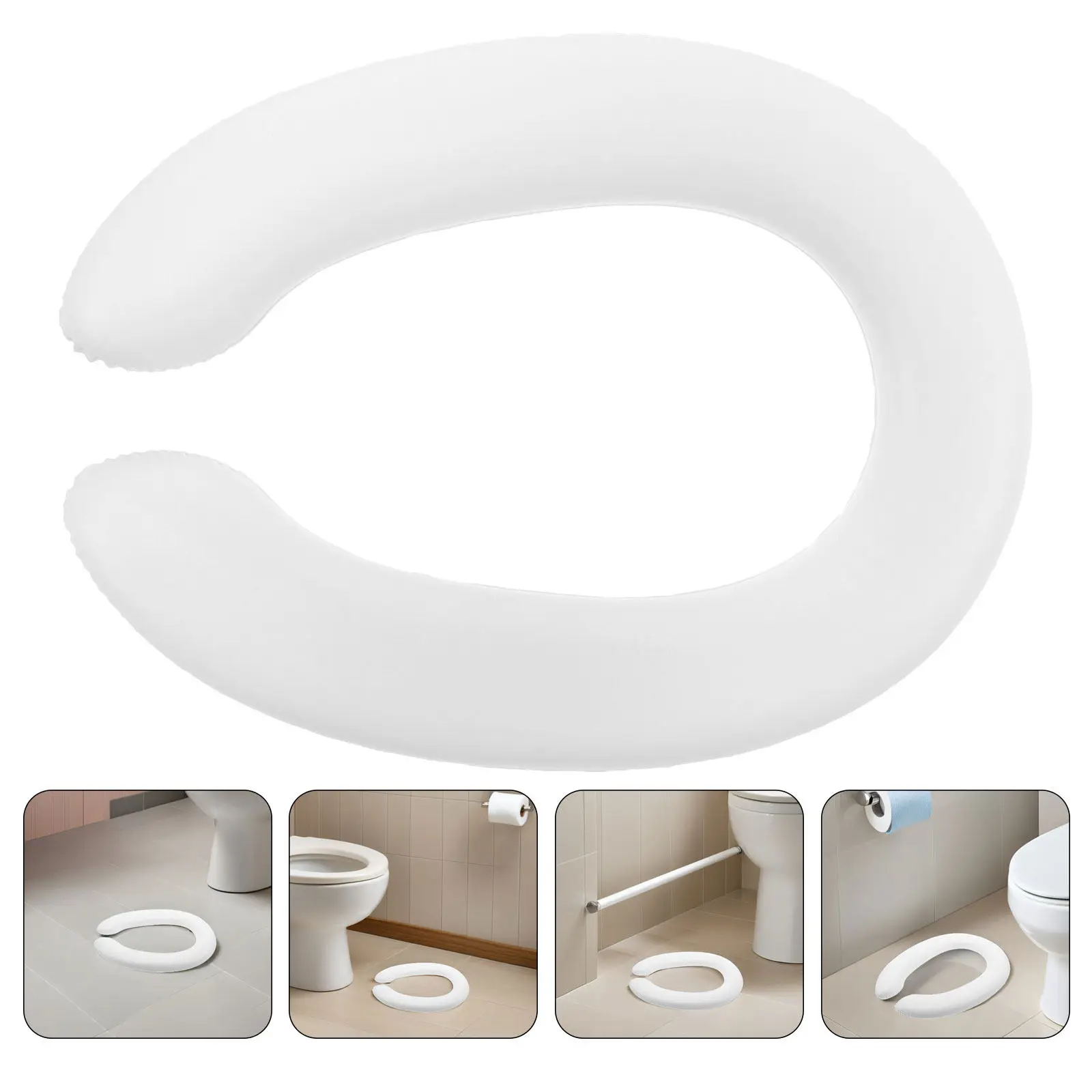 

2Pcs Children Toilet Seat Soft Cushion Ultra Soft PVC Sponge Non Slip Potty Training Seat Pads Kids Bathroom Accessories