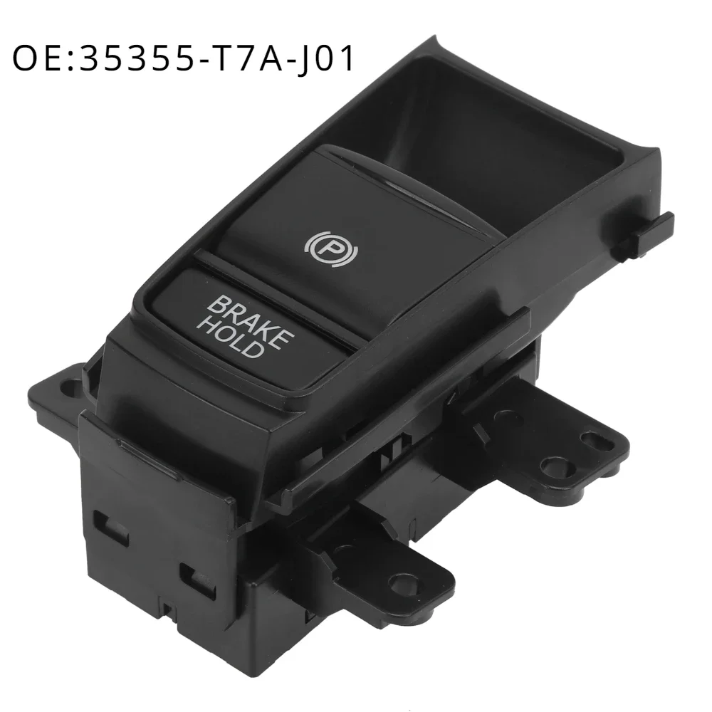 

12Pin Electric Hand Brake Switch 35355‑T7A‑J01 Parking Button for HRV XRV VEZEL 35355-T7A-J01 Brake ON OFF Brake Hold Switch