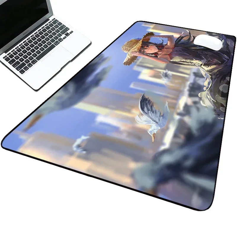 Yui Yuigahama Oregairu لوحة ماوس الكمبيوتر مثير ماوس الوسادة الراحة الوسادة أنيمي ماوس الحصير ألعاب حصيرة 350X600X2MM لتقوم بها بنفسك محمول ميسا الألعاب