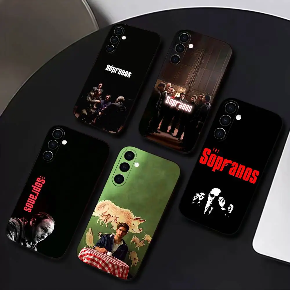

Popular The S-Sopranos TV Phone Case For Samsung Galaxy A73,A72,A71,A70,A53,A52,A51,Soft Silicone Black Cover