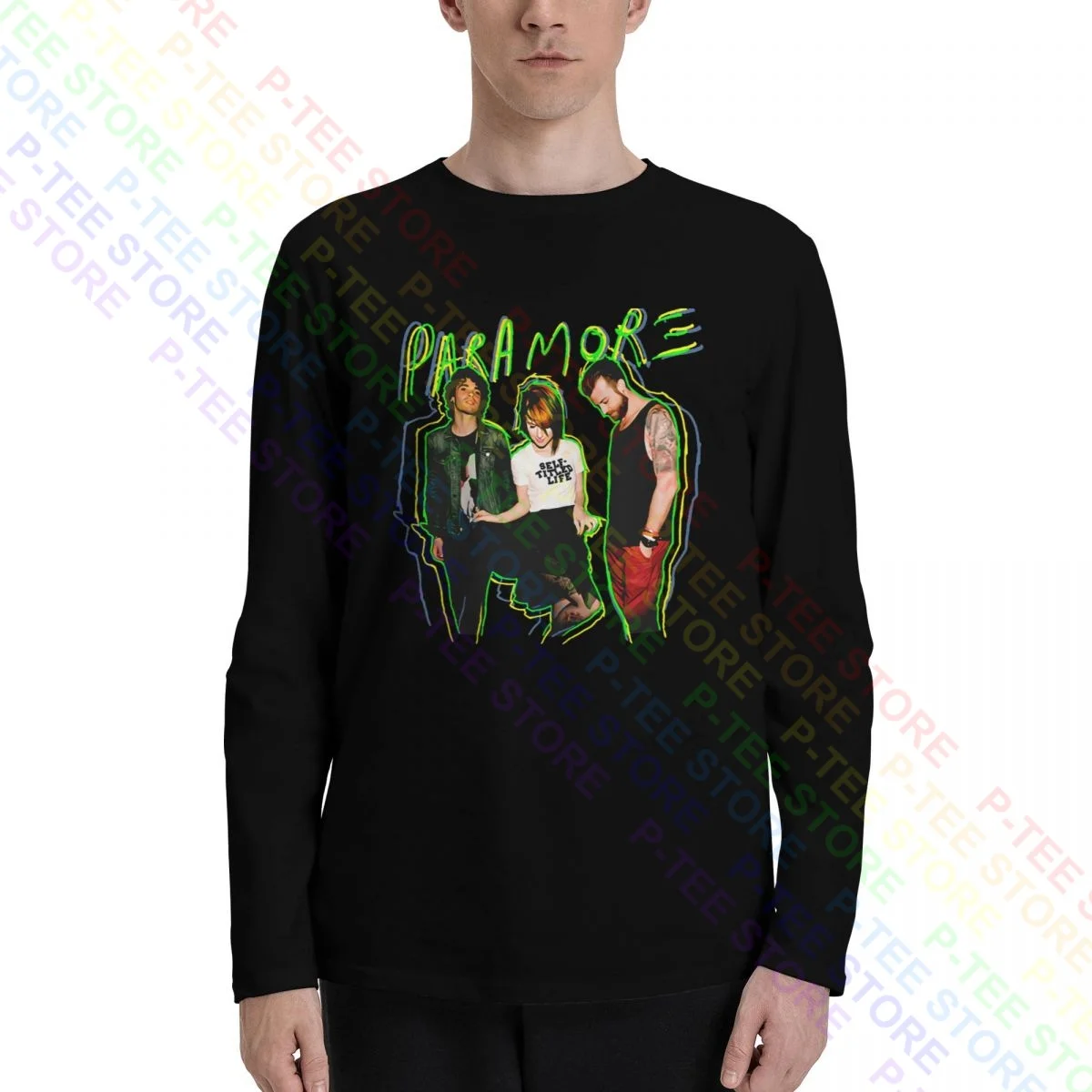 Футболка с длинным рукавом, подходит ко всему