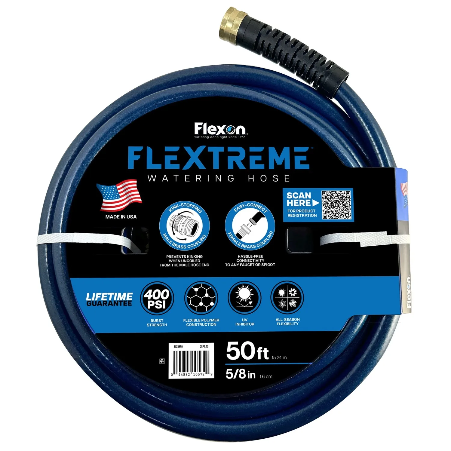 

Flexon 5/8 in. x 50 ft. Flextreme Heavy Duty Watering Hose