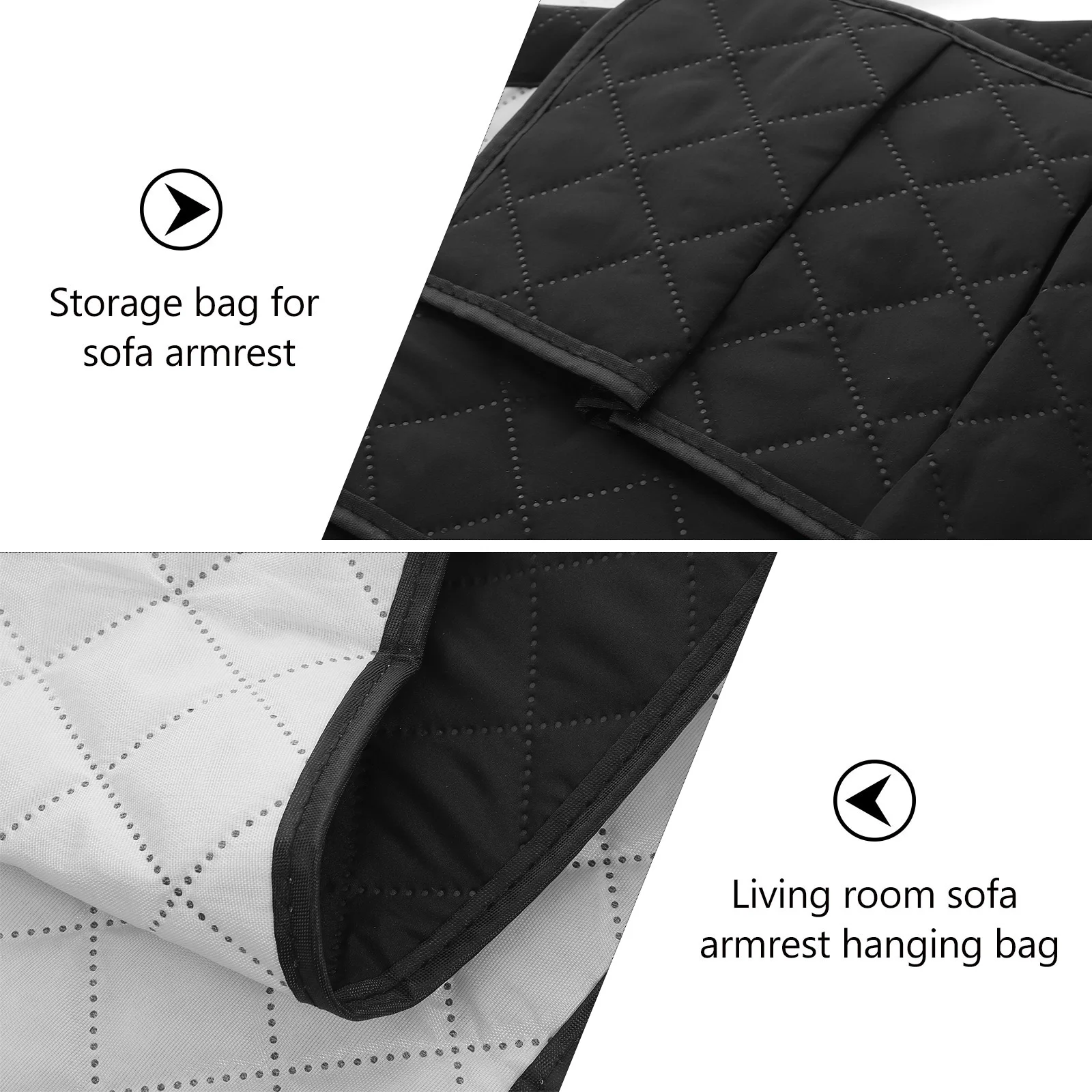 

Sofa Armrest Pouch Organizer for Couch Side Storage Hanging Design Foldable Home Decor Accessory Armchair Bag Sofa Handrail