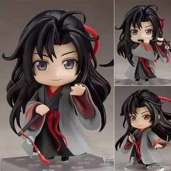 New Patriarch Of Magic Dao Figure Wei Wuxian Lan Wangji Yilinglaozu Pvc Doll Model Kawaii Collection Toy Ultra Light Clay Doll