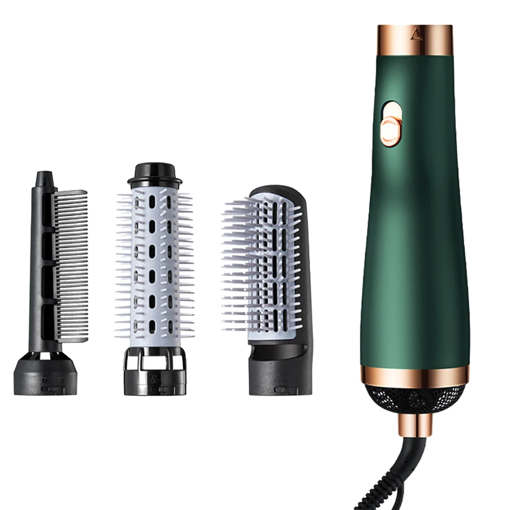 

3in1 Hot Hair Styling Supplies Comb Straight Curling W Negative Ion Constant Temp Dry Wet Hair Styling Tool Set Salon Supply