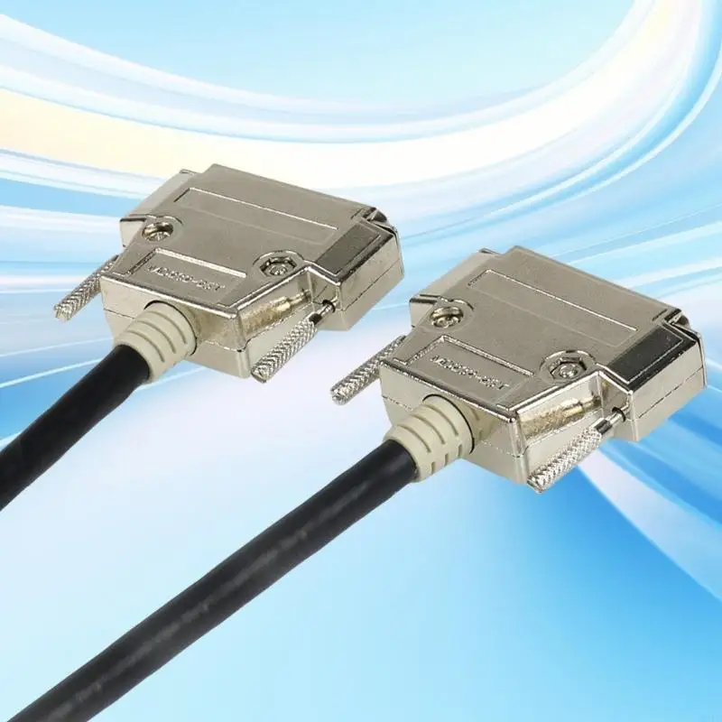 E1PF RS232 DB25 الذكور كبل اتصال الإناث 26AWG الأسلاك النحاسية