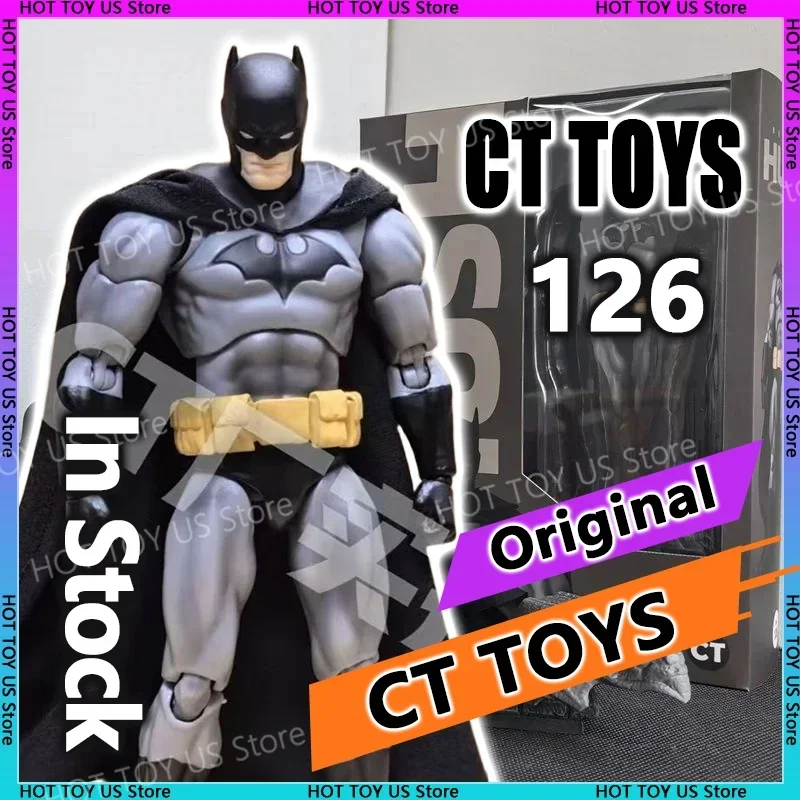 

CT Toys Batman Action Figure - Mafex 126 Justice League Hush & The Dark Knight Collection Model