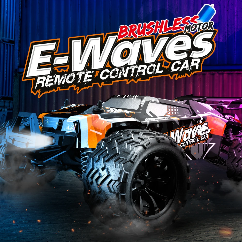 EONZE 001E 002E 1:14 Brushless RC Car 70KM/H 4WD 2.4G High Speed Off-Road Remote Control Monster Truck Truck VS Wltoy 144001 Toy