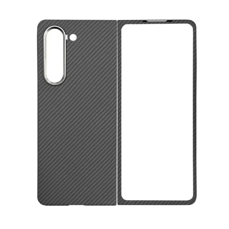 

Applicable to Samsung zfold5 Kevlar mobile phone case Aramid fine grain 600D Samsung zfold5 mobile phone case