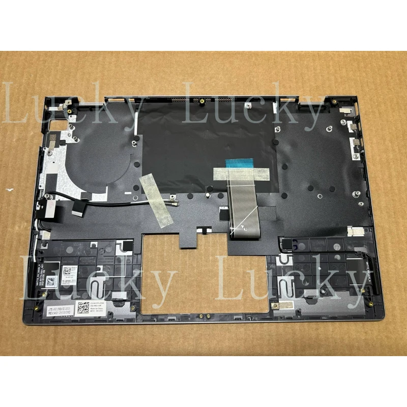 F New for Dell Inspiron 5000 5310 Palmrest US Keyboard Upper Case Gray WGFFX