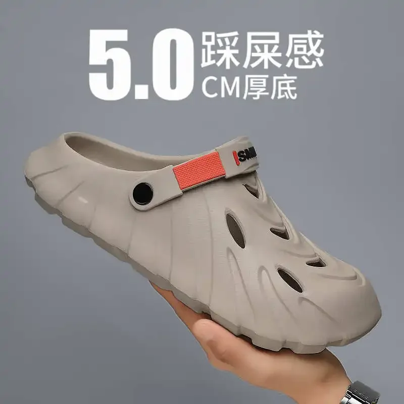 

Тапочки с завязками на толстой подошве, мужские уличные черные сандалии для мужчин, белые теннисные мужские кроссовки, спортивные становая тяга, завод